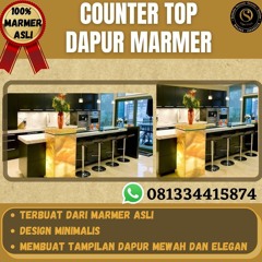 WA/TELP: 081-33344-15874,  Jasa Pembuatan  Top Table  Meja Dapur Lurus  Granit Marmer Surabaya