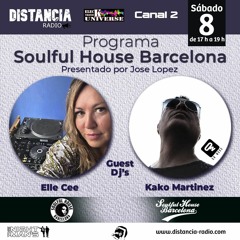 ● July, 8. 2023 Distancia Radio Ibiza Compilation by ☆ Elle Cee (Soulful House Barcelona)