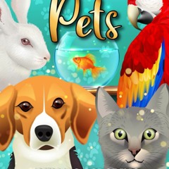 Download⚡️[PDF]❤️ Animals Coloring Book for Adults Pets Coloring Pages with Detailed Cute De
