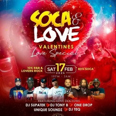 SOCA & LOVE - DJ TEQ LIVE AUDIO