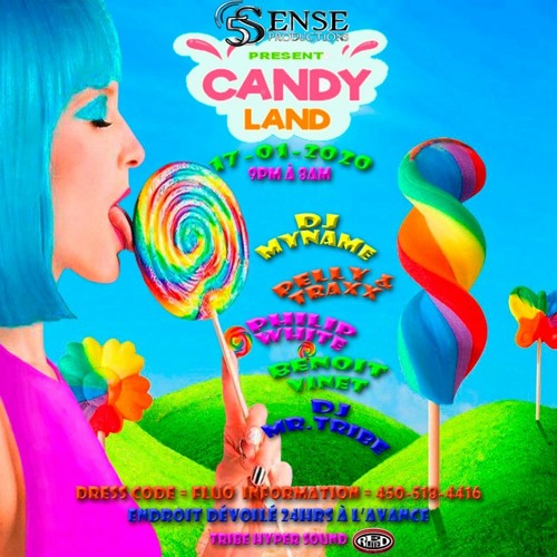 5Sense Productions Pres - Dj MyName Candyland 17 Janvier 2020