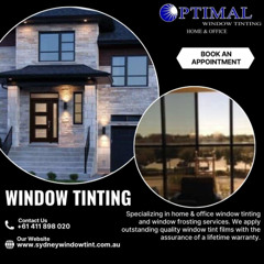 Premium Glass Window Tinting Services