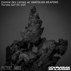 Comme Des Larmes w. Anatolian Weapons [03.04.25]