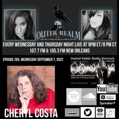 The Outer Realm Welcomes Back Cheryl Costa, September 7th, 2022