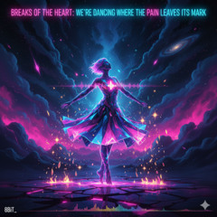 breaks of the heart, we’re dancing where the pain leaves its mark