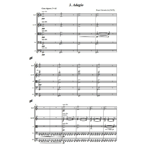 Pawel Strzelecki: 3. Adagio [Symphony for String Orchestra (2025)].