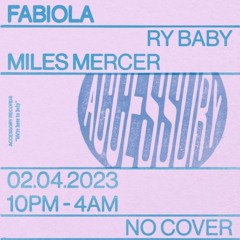 Miles Mercer @ Accessory 2.4.23