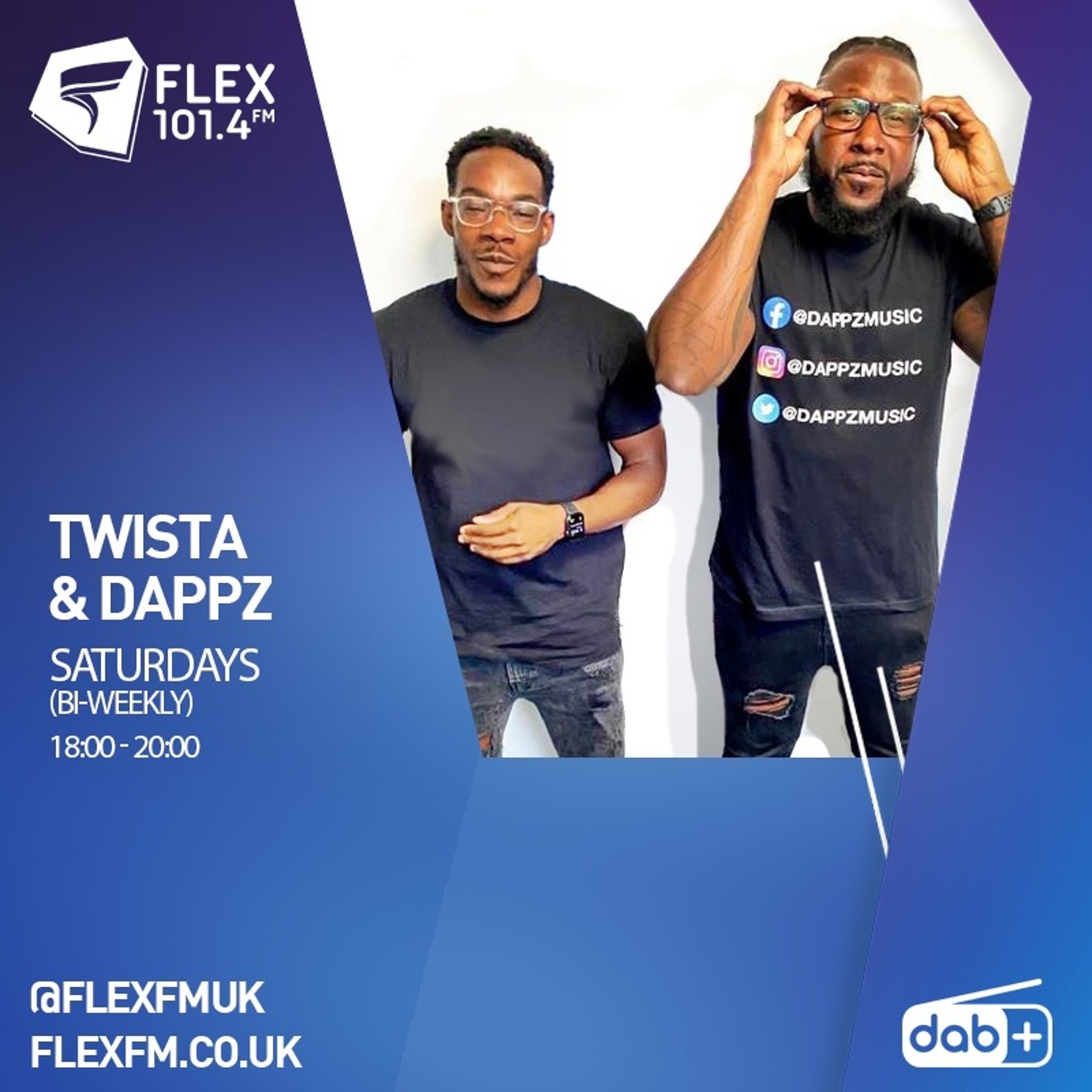 Twista & Dappz w/ Oxide & Neutrino + Champion on Flex FM 25th February 2023 episode artwork