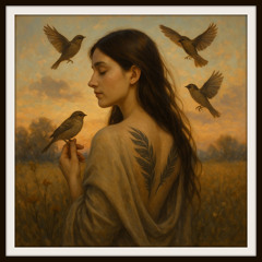 THE WOMAN WITH THE BIRDS