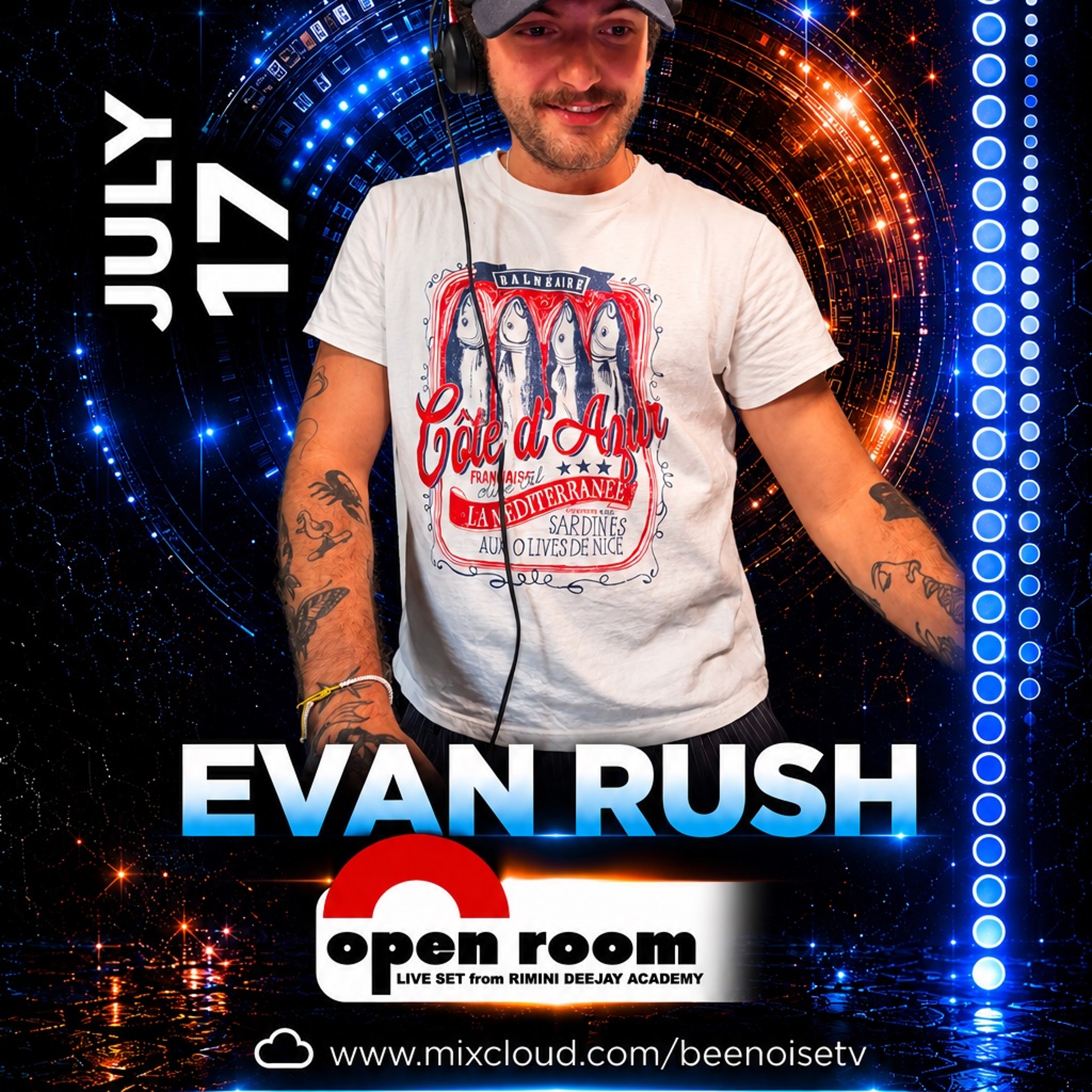 Open Room by Rimini Academy Deejay with Evan Rush ep. 04 episode artwork