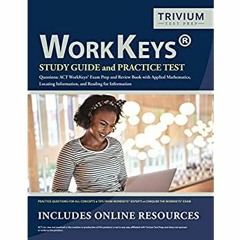 READ ⚡️ DOWNLOAD WorkKeys Study Guide and Practice Test Questions ACT WorkKeys Exam Prep and Rev