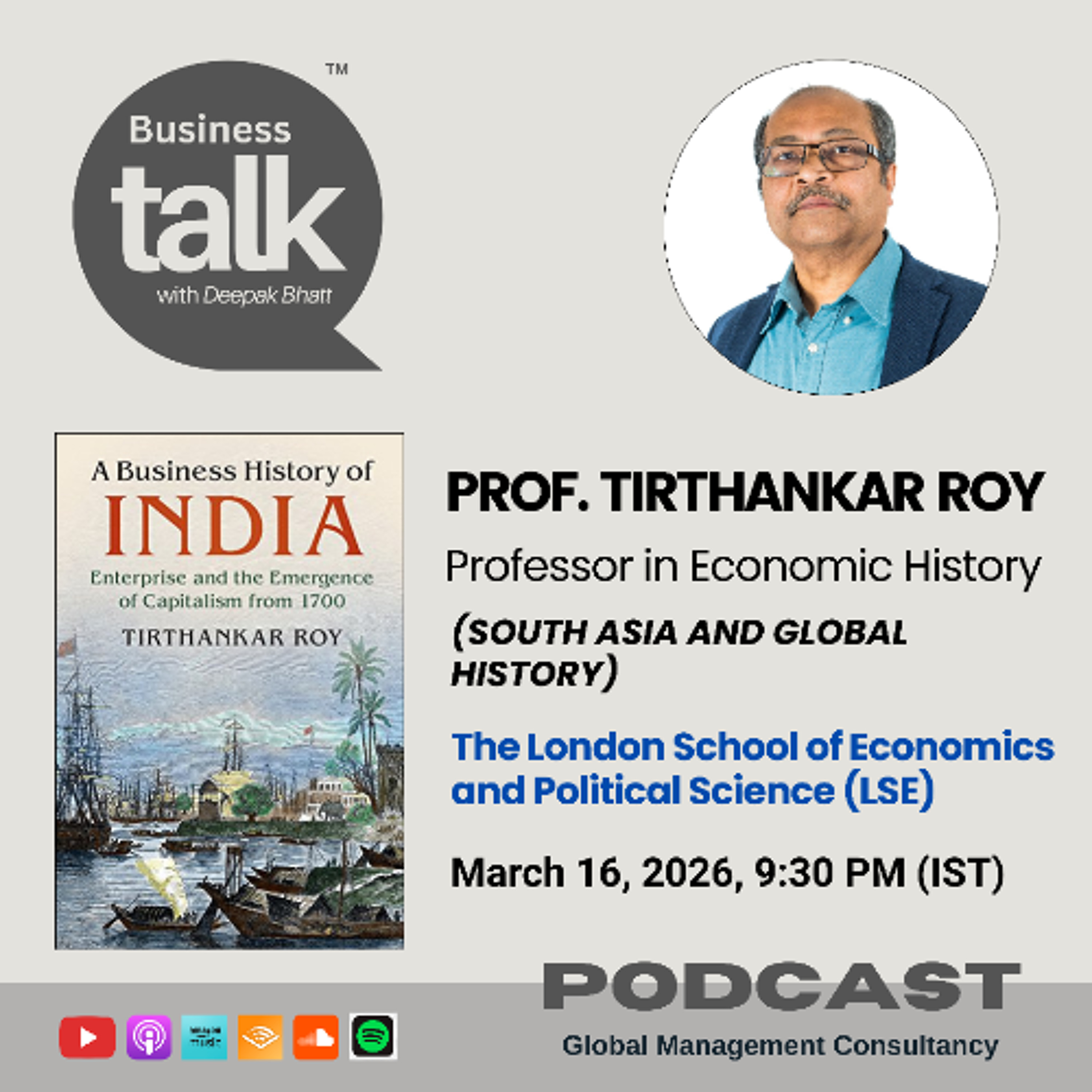 From Merchants to Markets: The Untold Business History of India episode artwork