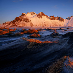 Melting ice and snow