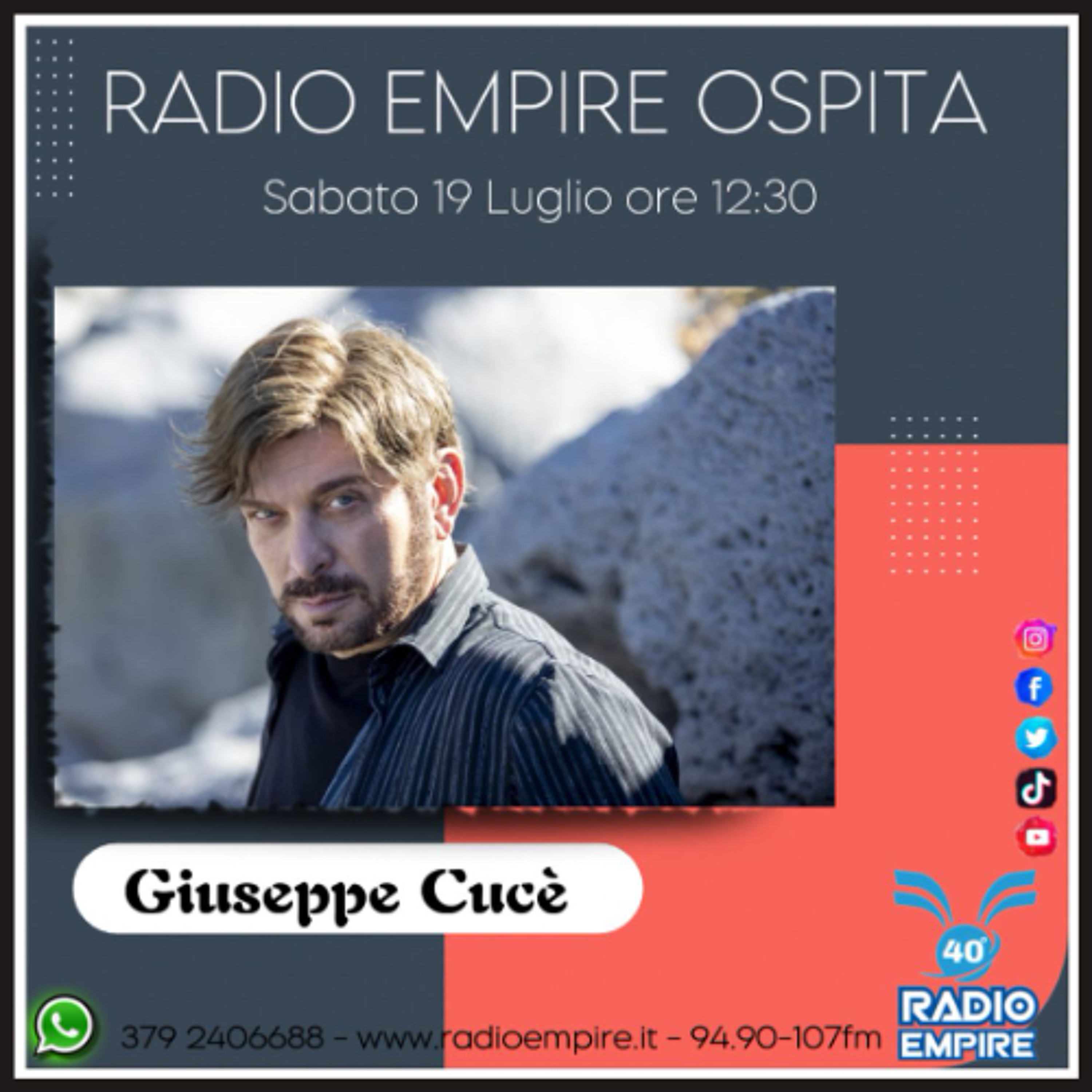 Radio Empire Ospita...Giuseppe Cucè 19 Luglio 2025 episode artwork