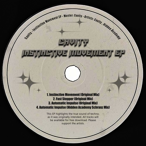 Cavity - Instinctive Movement (Original Mix) [Free DL]