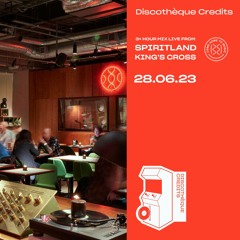 Discothèque Credits at Spiritland - 3.5 Hours Recording
