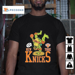 New York Knicks Mutant Ninja Turtles Mayhem Pizza Time Shirt