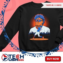 New York Mets Baseball MLB Francisco Lindor player slugger swing art shirt
