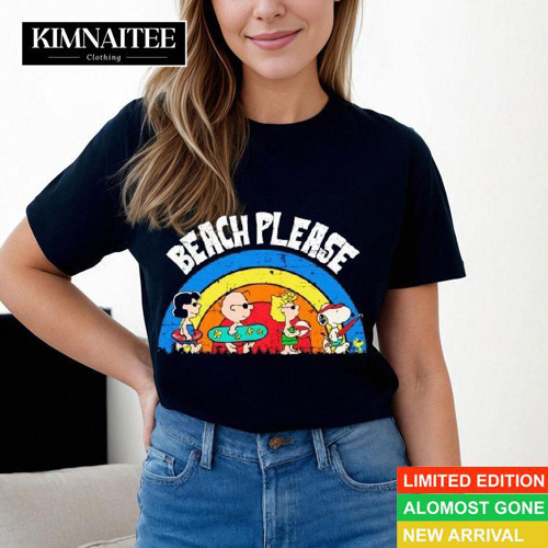 Peanuts Beach Time Please Shirt