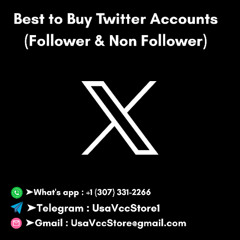 Best to Buy Twitter Accounts (Follower & Non Follower)