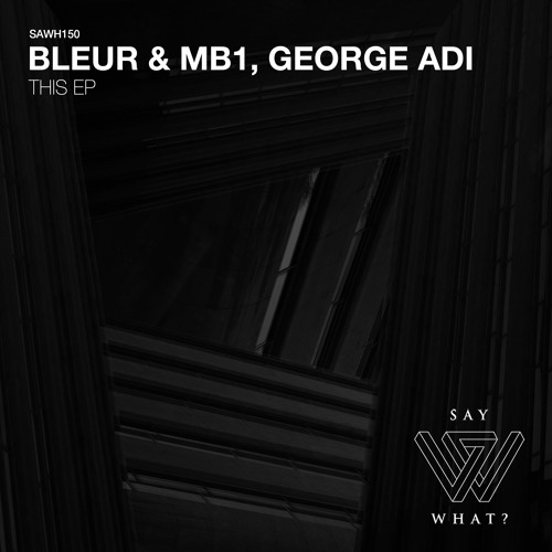 PREMIERE: Bleur & MB1, George Adi - This [Say What?]