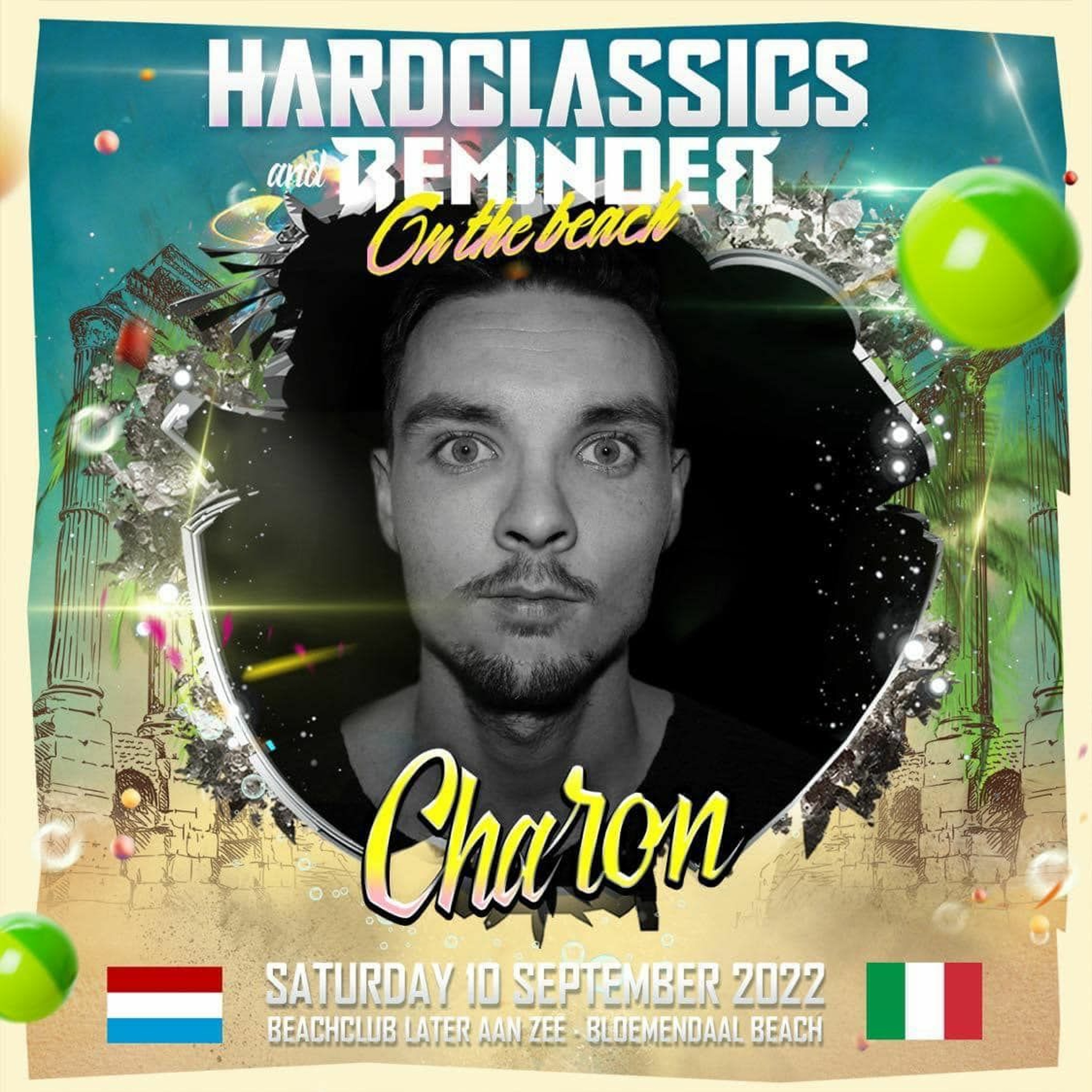 Charon pres. R«WND 064 | Hardclassics & Reminder On The Beach Re-Run | Sept. '22 episode artwork