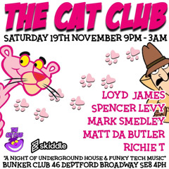 Spencer Levy live from the Cat Club @The Bunker  - Deptford, London