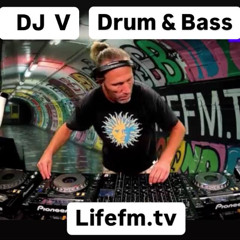 DJ V - Drum & Bass mix - Lifefm.tv- June 2025 - Free download