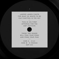 [ESP111] JASPER JAMES - B1 - E Maniac - SNIPPET