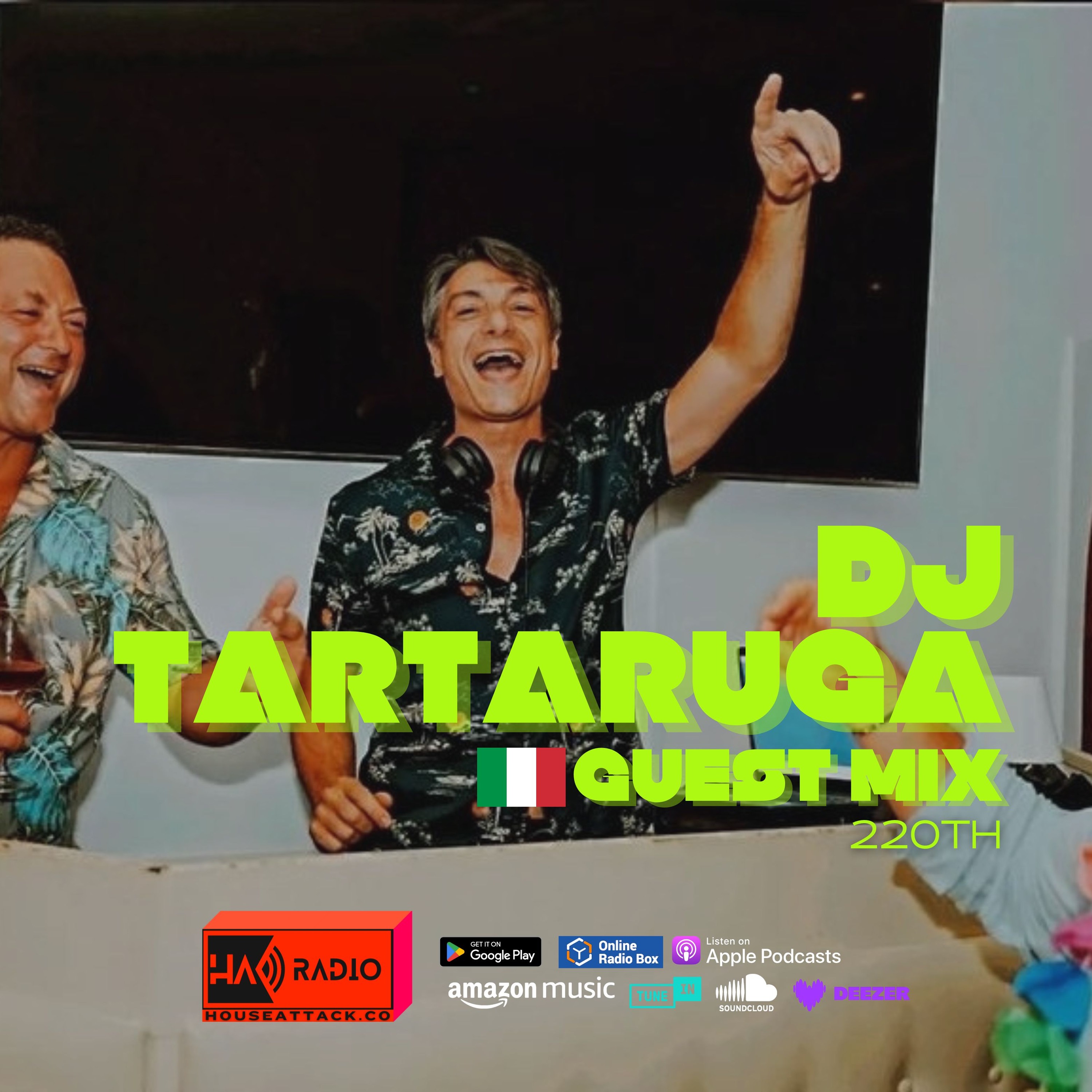 Guest Mix 220th - DJ TARTARUGA (ITA) episode artwork
