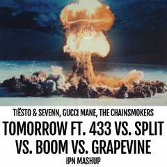 Tiësto & Sevenn, The Chainsmokers - Tomorrow vs. Split vs. BOOM vs. Grapevine (IPN Mashup)