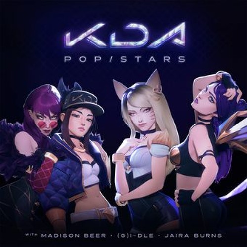 KDA X BTS – Postras  Mic Drop (ft. (G)I - DLE Madison Beer Jaira Burns  Steve Aoki) MASHUP