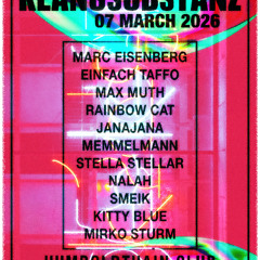 Einfach Taffo - KlangSubsTanz - Humboldthain Club - 07. März 26