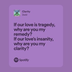 Clarity (James Hiraeth Bootleg)