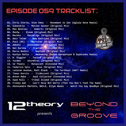 Beyond the Groove 059 | Downtown Radio 99.1 FM KTDT | 14 March 2025 (Online Version)