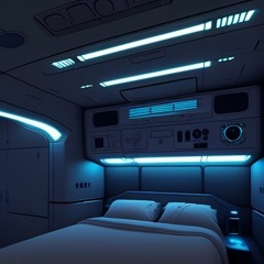 Spaceship Sleeping Quarters 51 - 10 hours brown noise