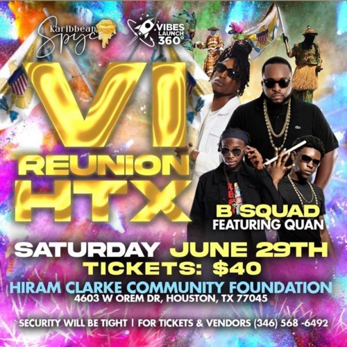 B SQUAD LIVE FT QUAN HOUSTON VI REUNION SNIPPET 2K24