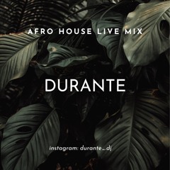 AFRO HOUSE MIX (LIVE VERSION)