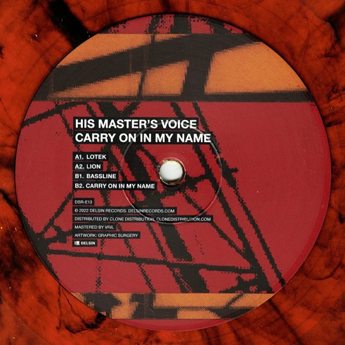 His Master's Voice - Carry On In My Name (dsr-e13)