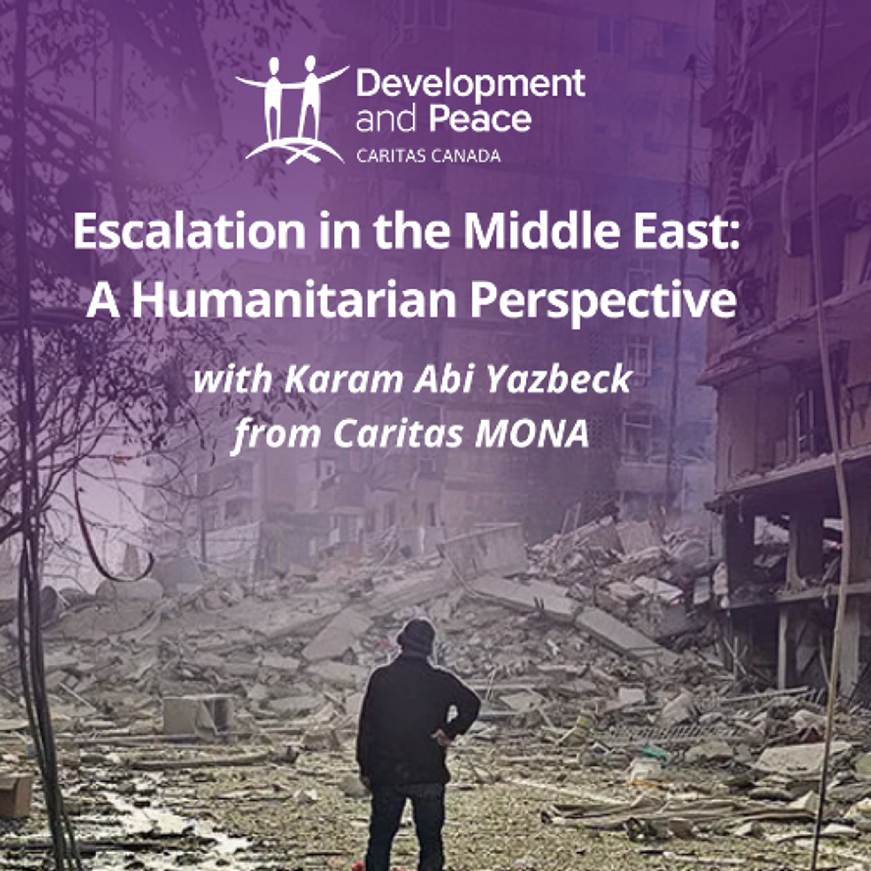 Escalation in the Middle East: A Humanitarian Perspective episode artwork