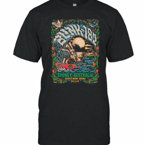 Stream Blink182 Shows At Qudos Bank Arena In Sydney, Aus Feb 24 2024 Shirt by Hoolatee Listen