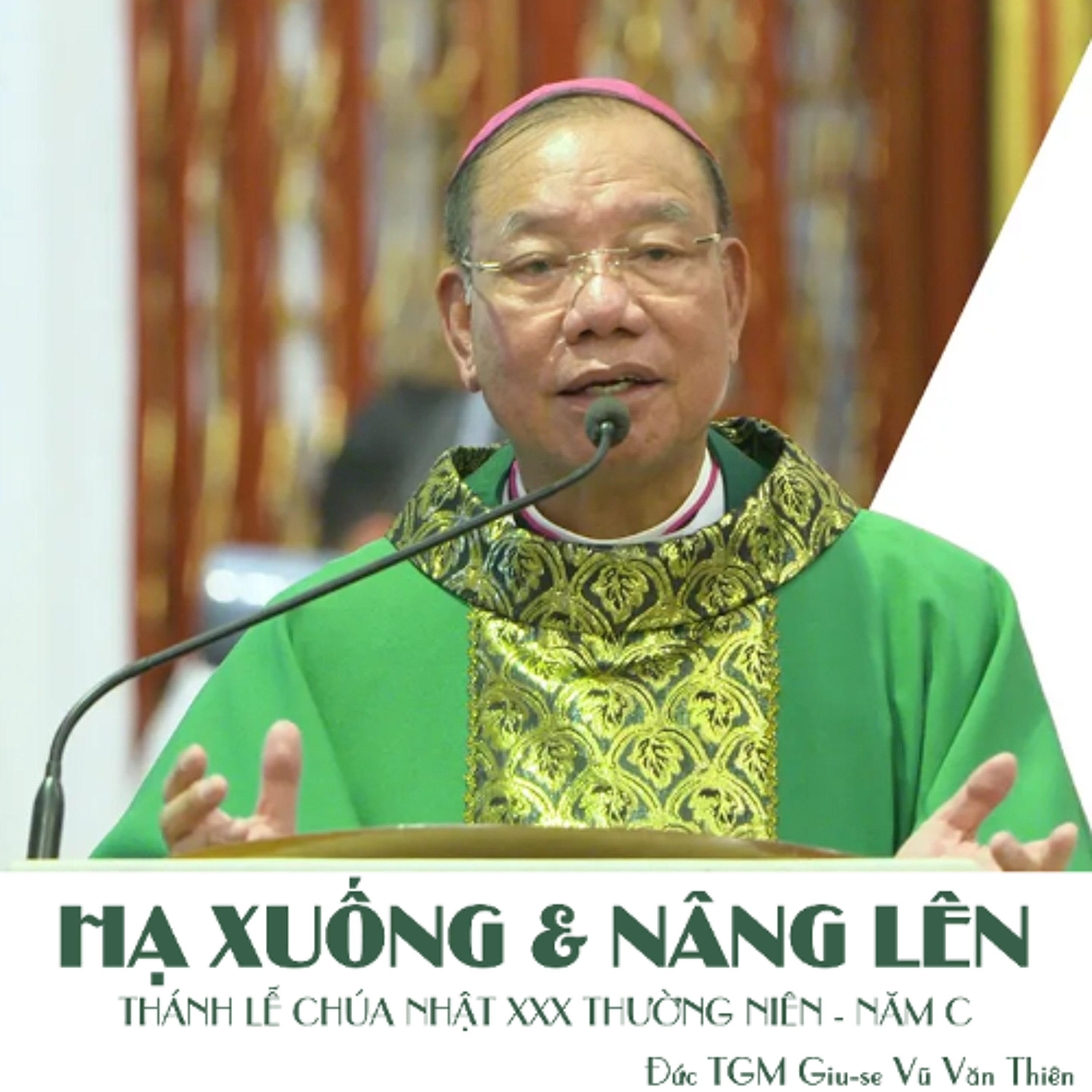 Hạ xuống và Nâng lên _ CN XXX TN C _ Đức TGM Giu-se Vũ Văn Thiên