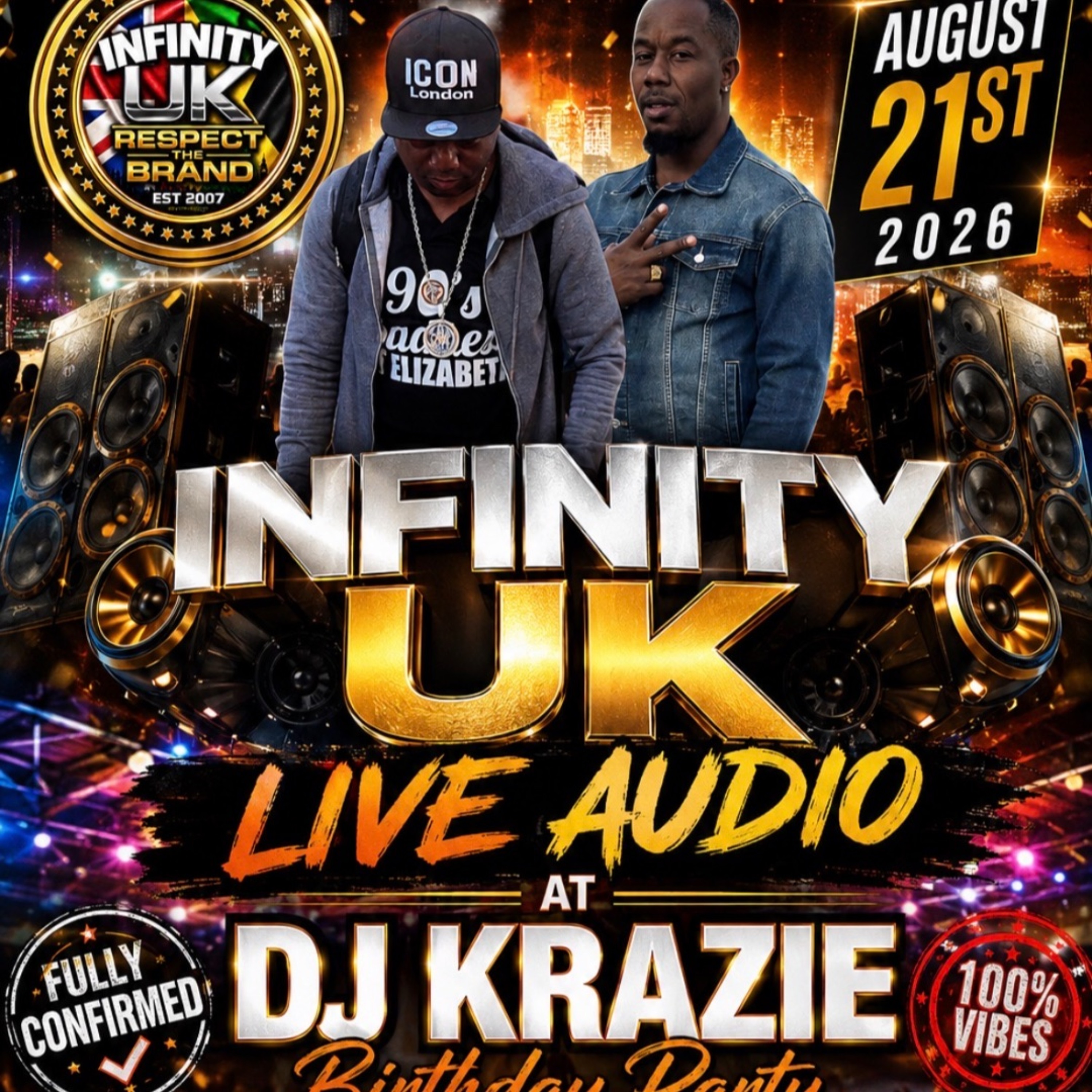 INFINITY UK DJ-KILLA N DJ KEVIN FLAVA AT DJ KRAZIE BIRTHDAY PARTY episode artwork
