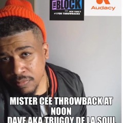 THE RETURN OF THE THROWBACK AT NOON DAVE AKA TRUGOY TRIBUTE MIX 94.7 THE BLOCK NYC 2/13/23