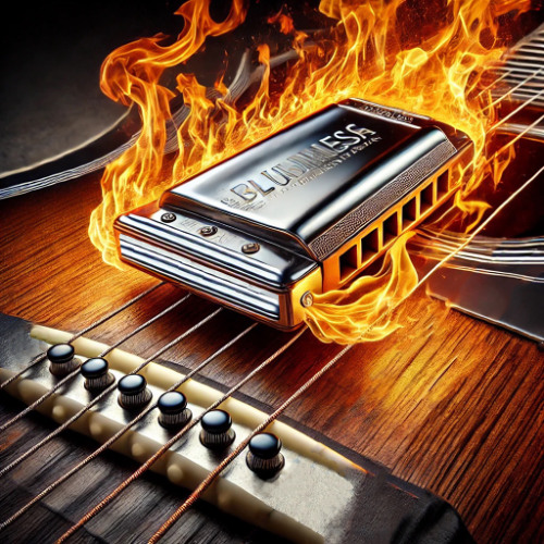 A Brush With Death (BLUES HARP SOLO)