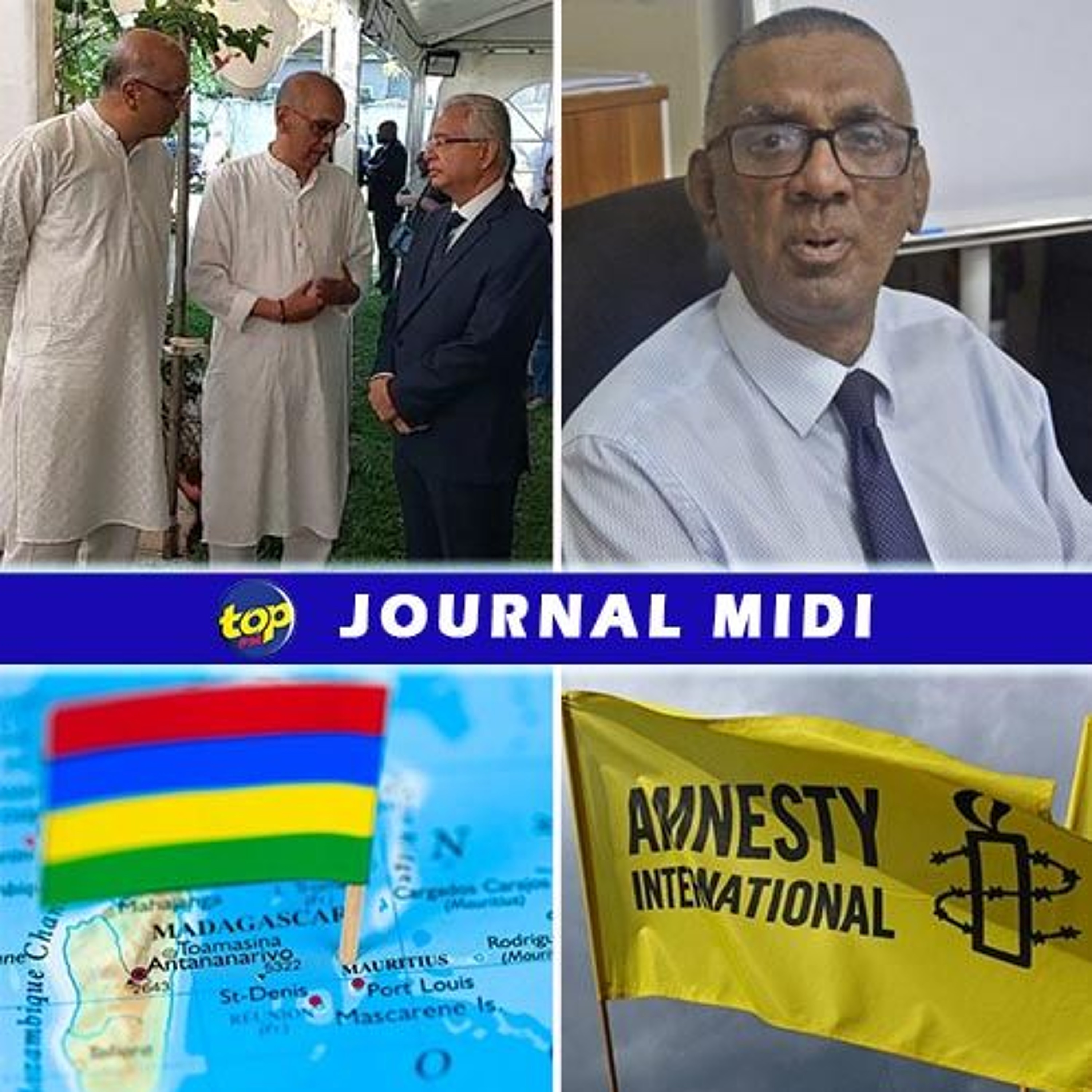Le journal de midi de ce mercredi 19 juin 2024