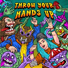 Bear Grillz, Jessica Audiffred - Throw Your Hands Up