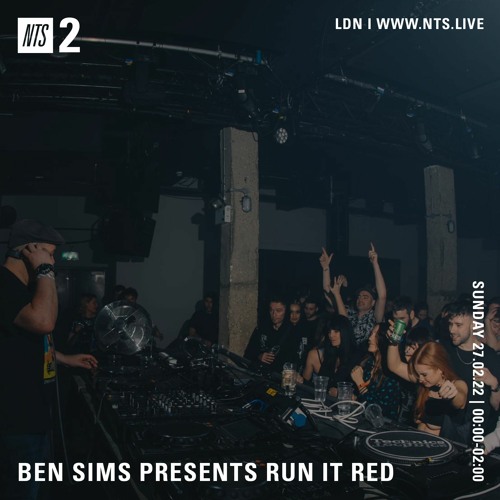 BEN SIMS Pres RUN IT RED 86. Feb 2022