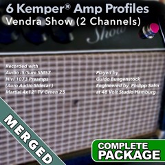 Kemper Amp Profiles of the Vendra Show-Merged