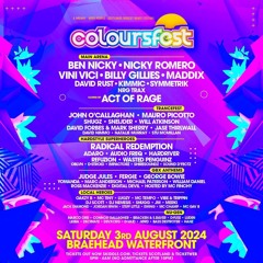 Coloursfest 2024 Sets